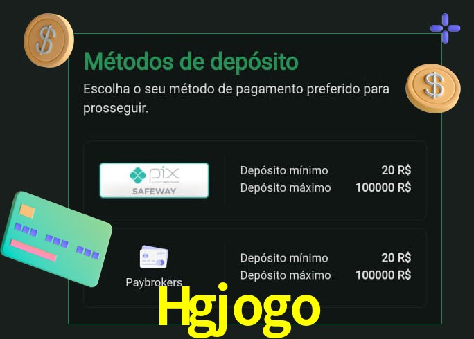 O cassino Hgjogo oferece uma grande variedade de métodos de pagamento